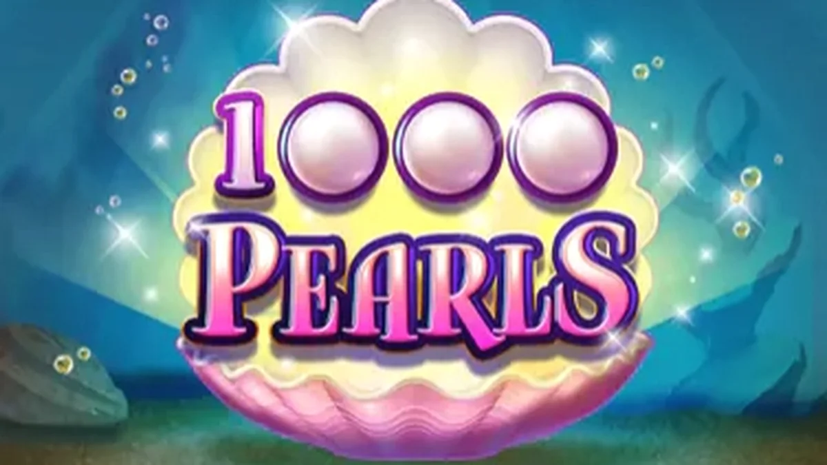 Tampilan visual slot 1000 Pearls dengan tema bawah laut yang elegan