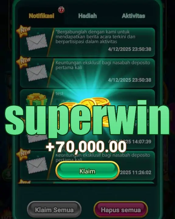 superwin Masuk